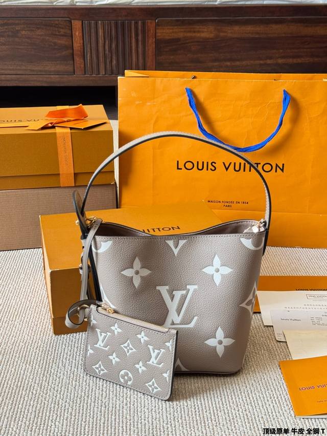 Top-Grade Original Cowhide And All-Steel Lv All Inbb Handbag Is Made Of Monogram