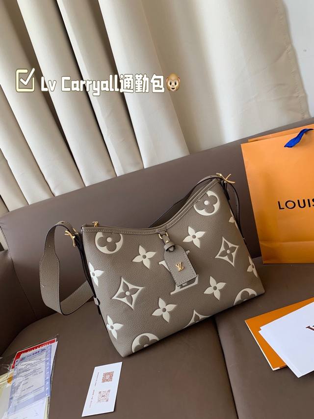 lv Carryall Commuter Tote Bag Small All-Match Lv Upgraded Shopping Bag In Rec