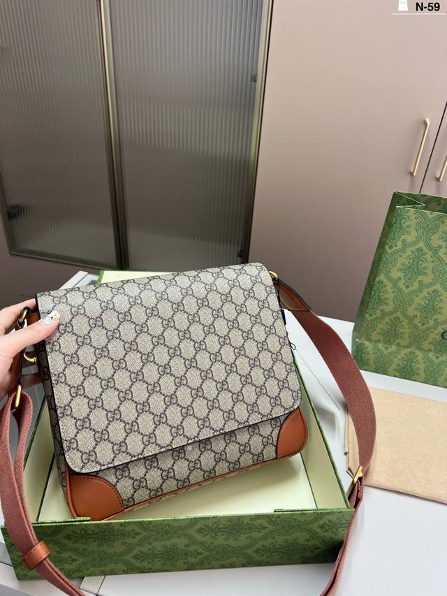 gucci Gucci Shoulder Bag Gucci Gucci Messenger Bag Ophidia Canvas And Leather