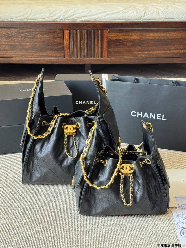 Cowhide Version Caviar Pattern Chanel 25S Cowhide Hobo Bag Chanel Cowhide Embroi