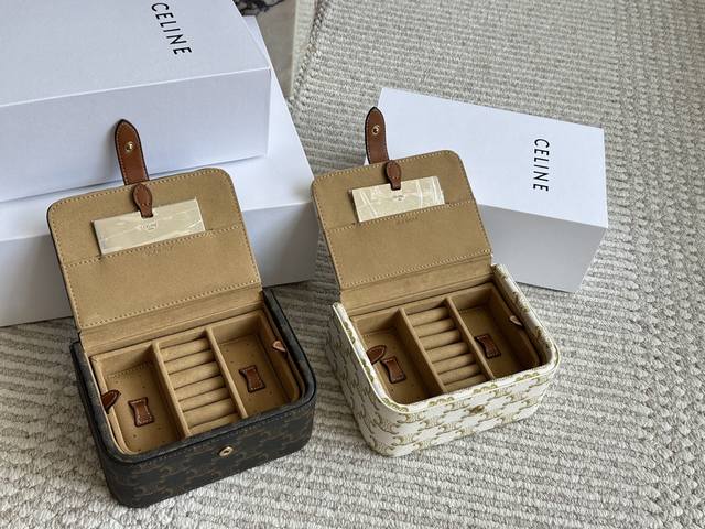 With Box Celine's Practical Single Product Old Flower Jewelry Box Has A Super St