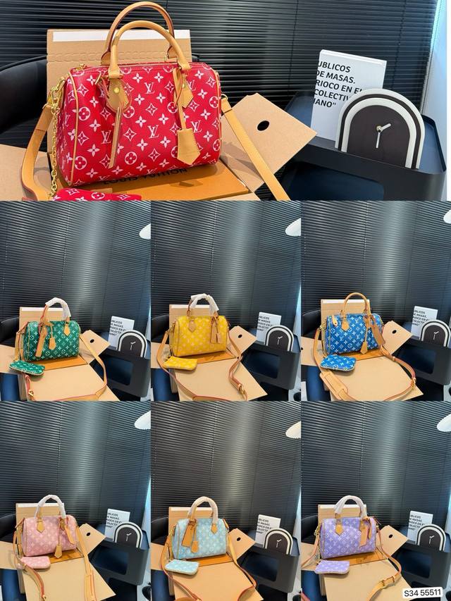 lv Travel Bag This Speedy Bandouli Re Monogram Leather Handbag Is Made Of Sof