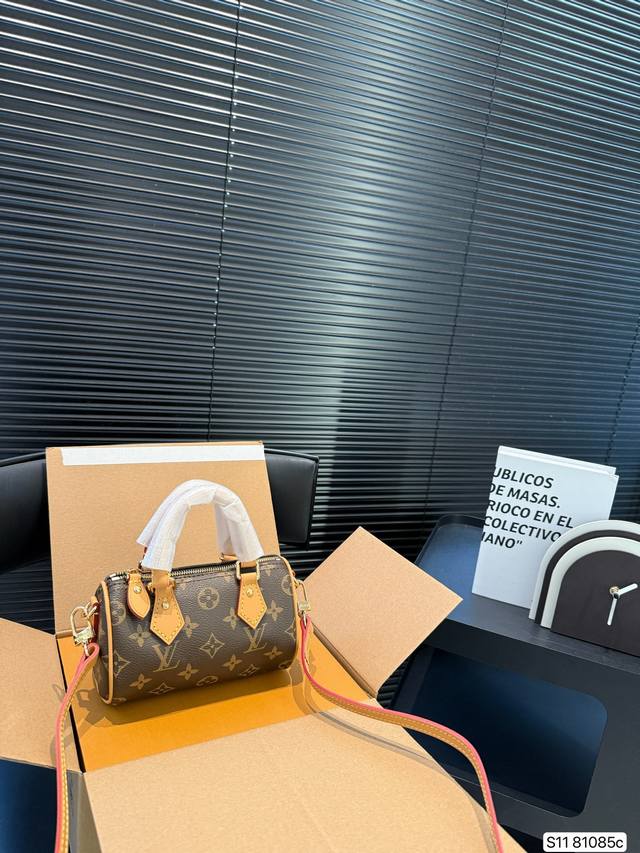 With Airplane Box Folding Box Lv Mini Speedy Pillow Bag Popular All Over The Wor