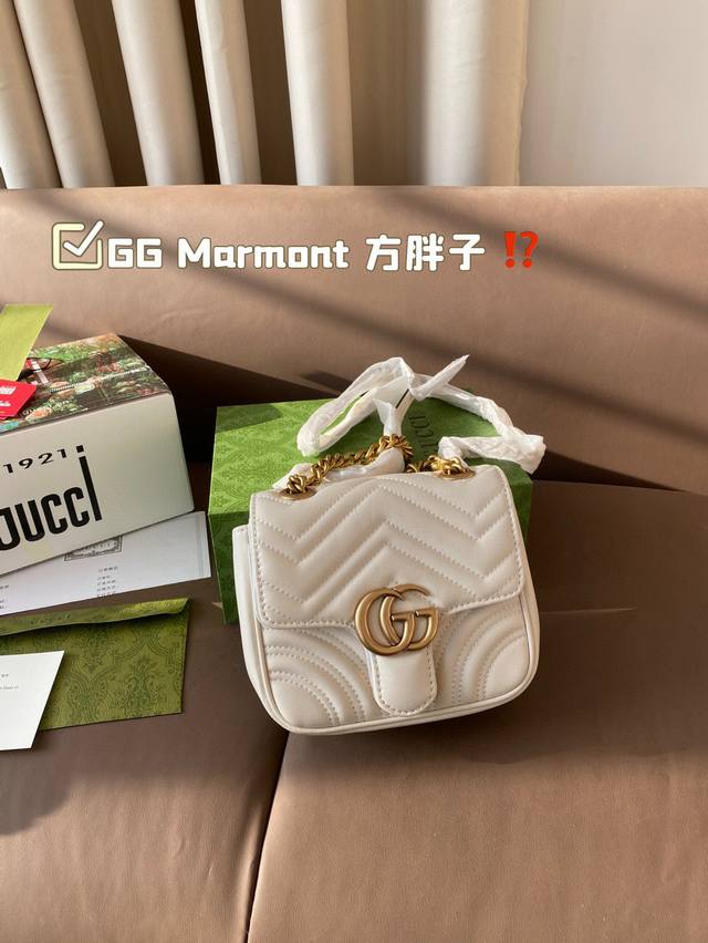 Replica Size 18*14Cm Gg Marmont Fatty Fang Gucci's New Cute Little Shock Is Comi