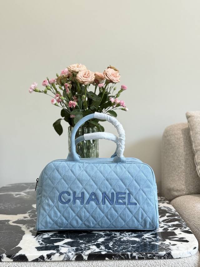 Denim Bowling Terminator Jennie Bella Same Style Chanel Vintage Bowling Ball Is
