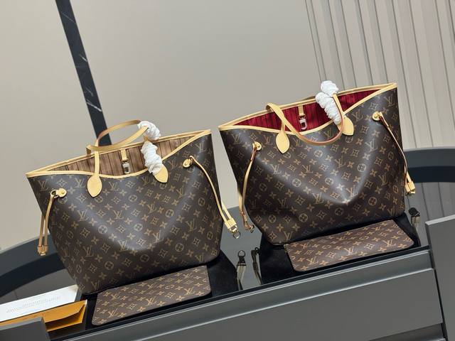 With Folding Box Airplane Box Size 32 Bottom * 28 Height Cm Lv Neverfull Medium