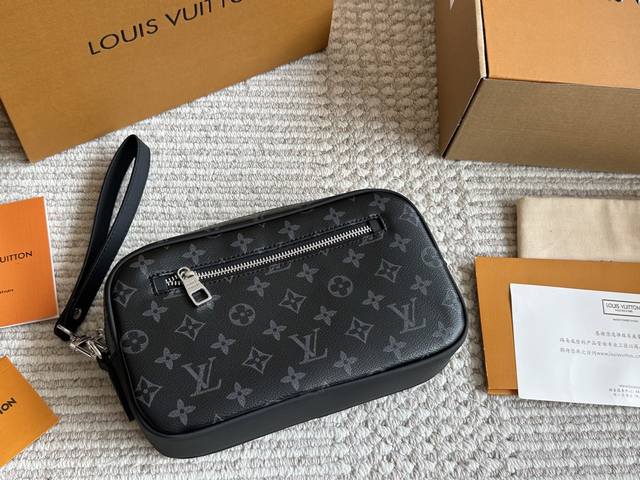 With Box Size:25*15Cm L Handbag For Men And Women Lv Large Handbag Toiletry Bag