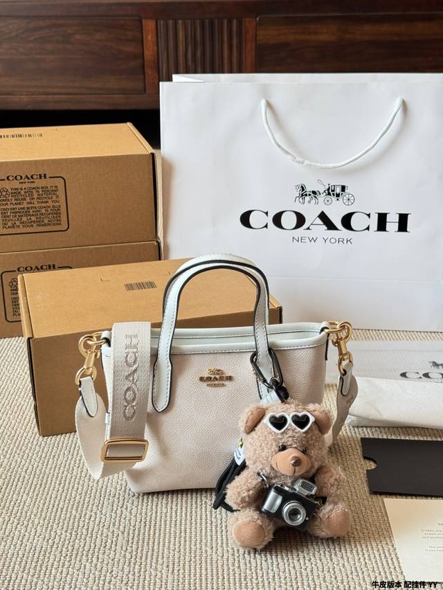 Cowhide Version Coach Such A Cute City Small Tote Bag Coach September New Produc