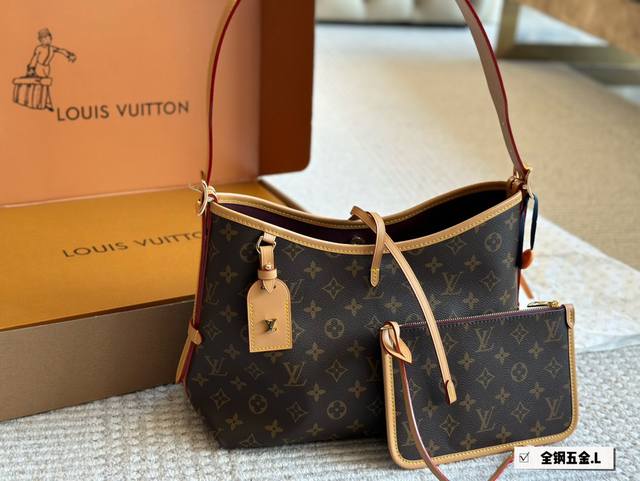 Steel Hardware Louis Vuitton Lv Carryall New Commuter Bag Is Good-Looking And Pr