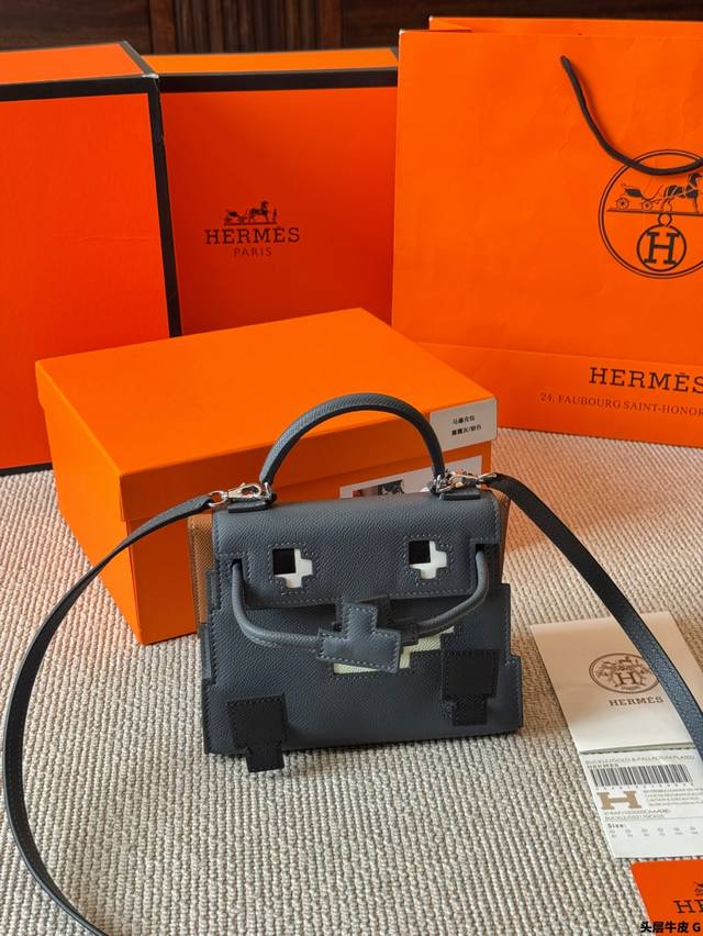 First Layer Cowhide Hermes Kelly 25Th New Qianxi Doll Bag Kellydo The Bag That H