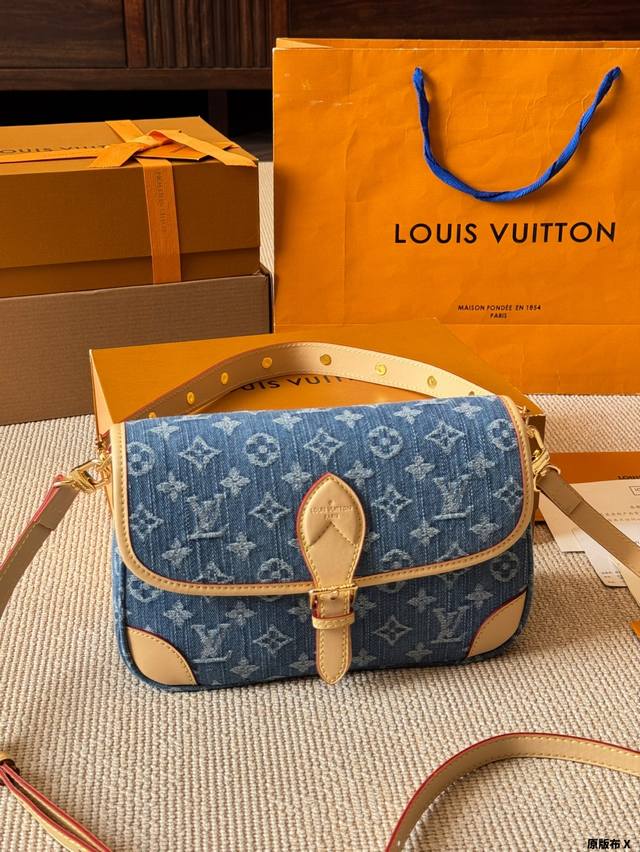 Original Denim Lv Louis Vuitton Denim Diane Baguette Bag Lv Baguette Diane Is Ab
