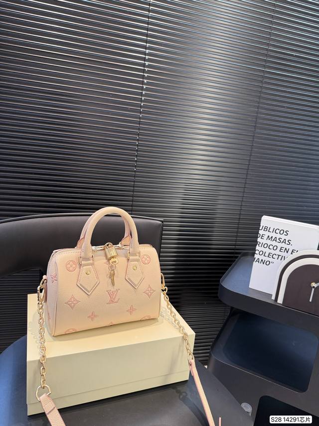 With Folding Box, A Dream Bag For Girls, Lv Speedy Pillow Bag, Noble And Energet