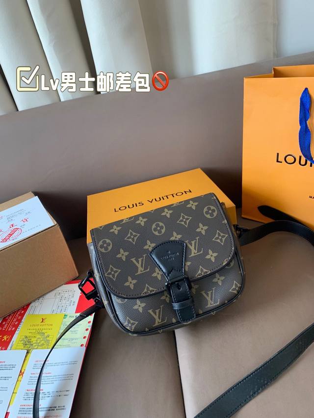 With Folding Box Lv Men's Messenger Men's Bag Sharing 0Louisvuitton Shoulder Bag