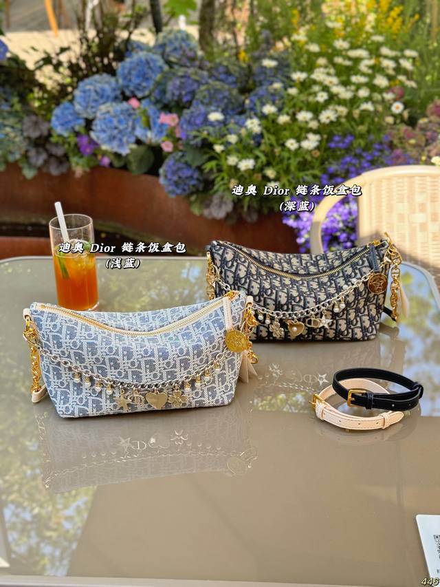 Size 12.15 Dior Chain Lunch Box Handbag This Small Lunch Box Bag Is Very Unique