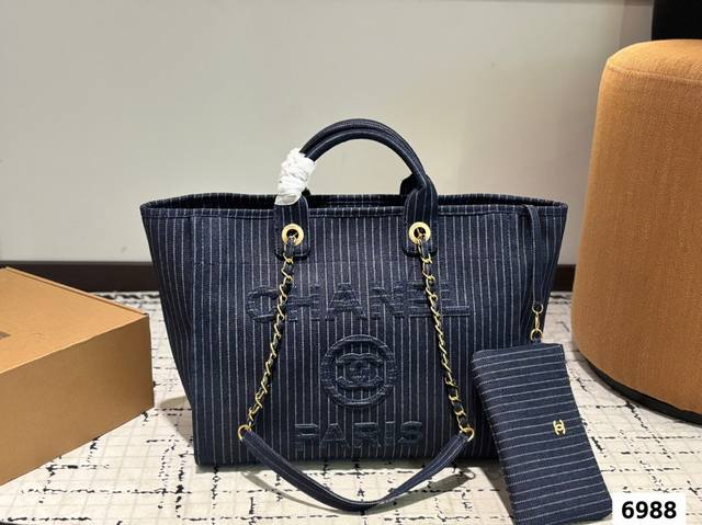 Chanel Beach Bag Denim Beach Whether It Is Daily Travel Or Holiday Shopping, Thi