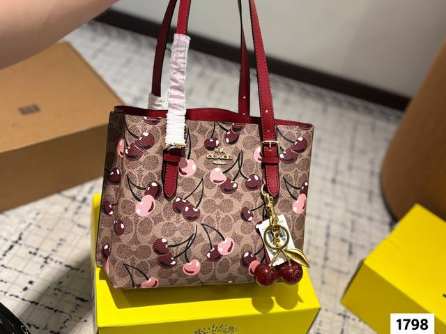 With Pendant Coach Mollie25 Tote Bag Coach Oem Factory P Latest Shopping Bag Shi