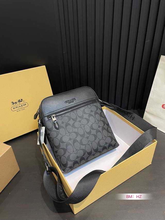 With Box High-End Coach Briefcase Coach Men's Briefcase Top Quality Imported Ori