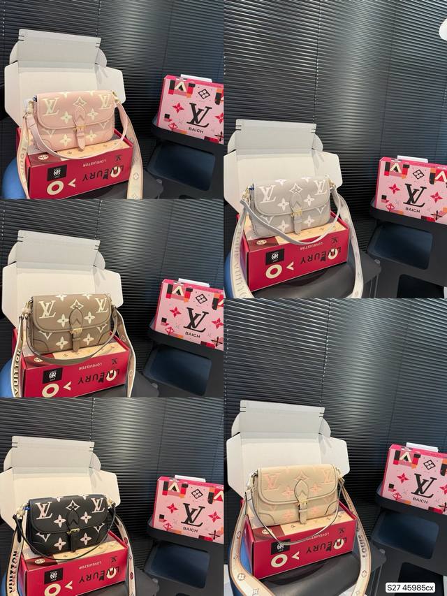 With Airplane Box Folding Box Lv Baguette Bag The Upper Body Is Simple And Comfo