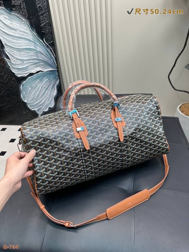 goyard Goya Travel Bag Presbyopia Hand-Held Travel Bag Travel Bag Large Capac