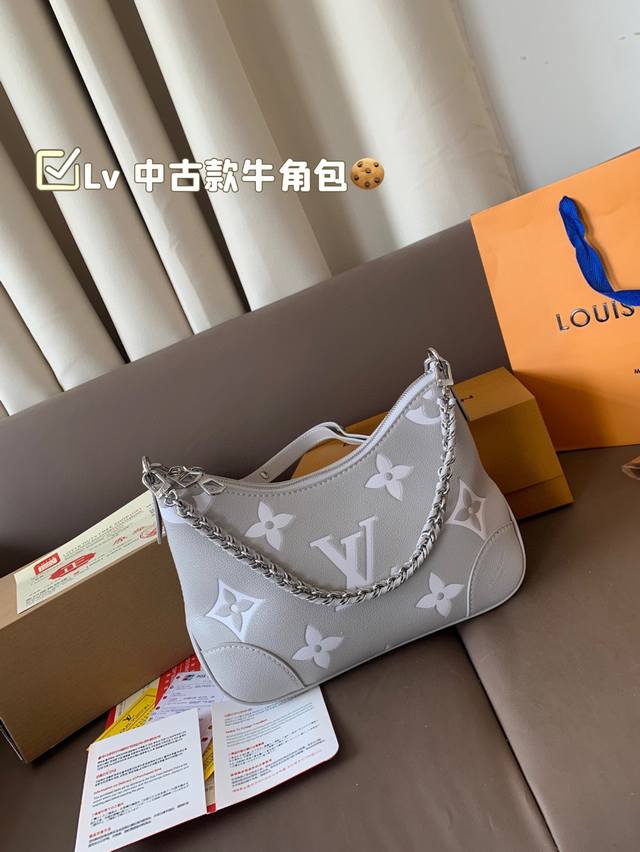 lv Vintage Croissant Bag Vintage Classic Shoulder Bag With Shoulder Strap And