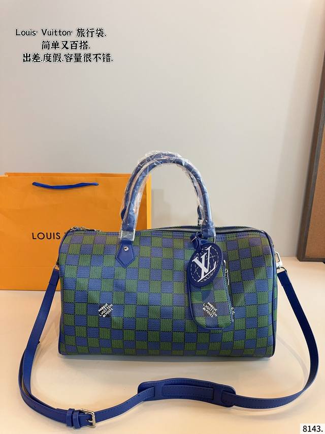 lv Louis Vuitton Co-Branded Keepall45 Crossbody Bag Travel Bag A Handsome And