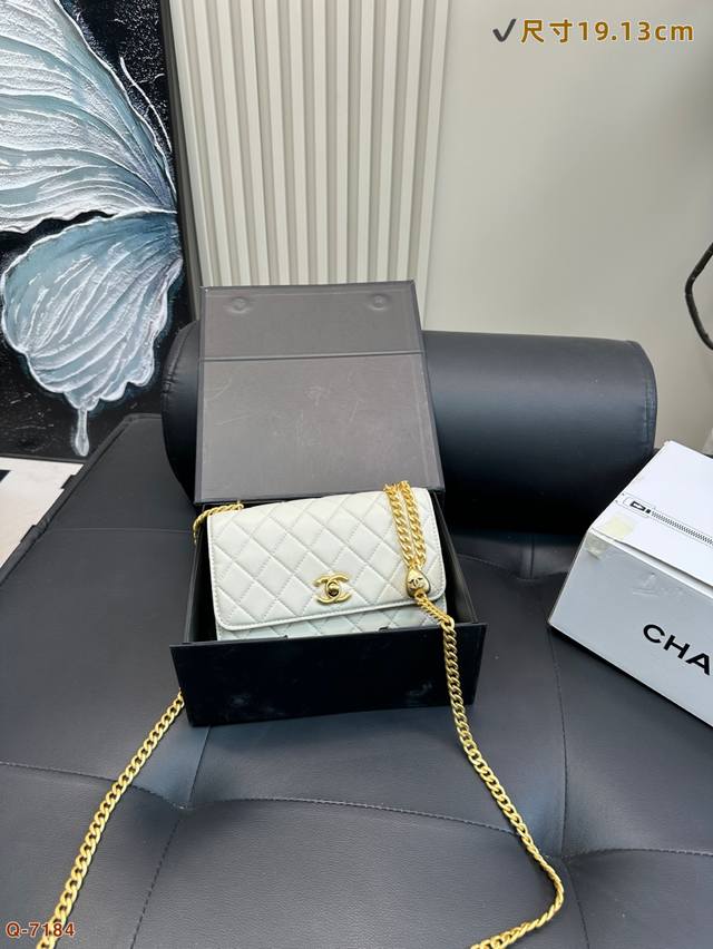 Duty-Free Shop Full Set Package Chanel Fortune Bag Love Chain Woc Women's Bag Wo