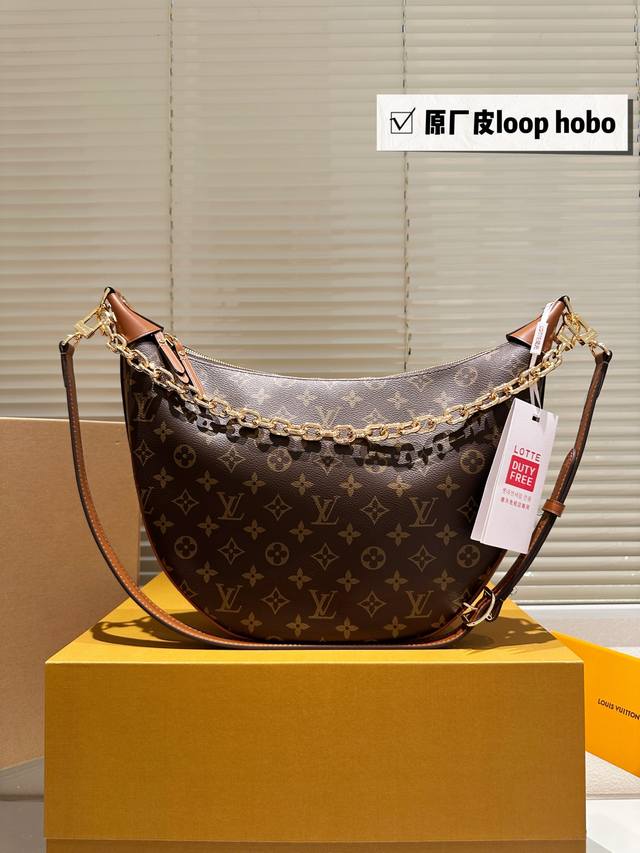 Top Original All-Steel Hardware With Scannable Chip Lv Hobo Loop Is Here New Sty