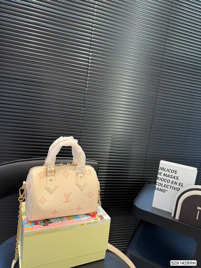 With Folding Box, A Dream Bag For Girls, Lv Speedy Pillow Bag, Noble And Energet