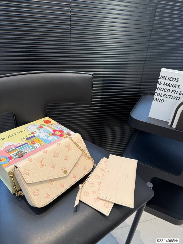 With Folding Box The Lv Envelope Three-In-One Worth Buying Is Here To Report~ It