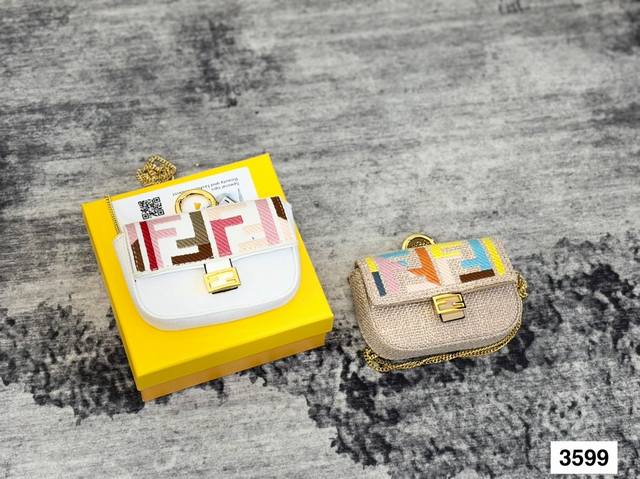 fendi Nano Baguette Is Cute Fendi Pink Full Leather Nano Baguette Chain Bag S
