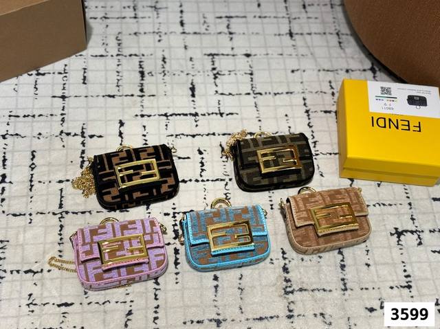 fendi Nano Baguette Cute Fendi Pink Full Leather Nano Baguette Chain Bag Size