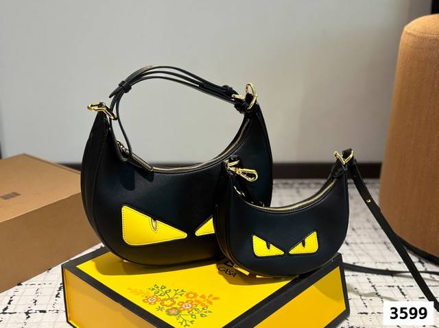 Fendi 2025 Fendigraphy Half Moon Bagj Fendi's New Fendigraphy Handbag For Sp