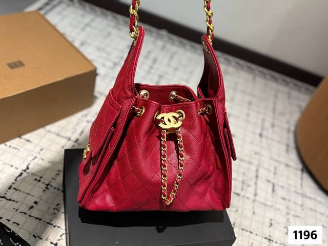 With Folding Gift Box Size Small 26*20 Chanel Hippie Underarm Bag Tote Bag This