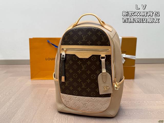 lv New Style Backpack Is So Versatile That It Is Cool Without Any Friends Has