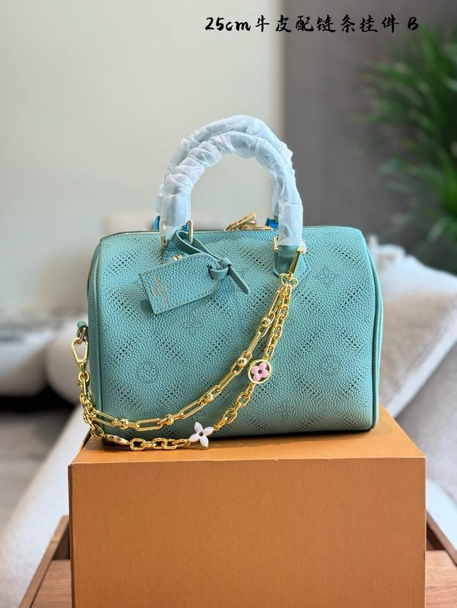Hollow Pillow Bag Lv New Speedy 25 Pillow Bag Lv New Series Pillow Bag Handbag,