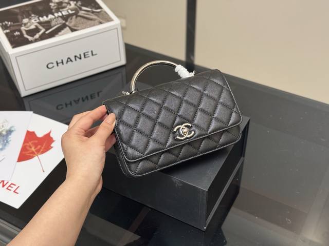 With Folding Box Airplane Box Size 20*13Cm Chanel Fortune Bag New Handle The Mos