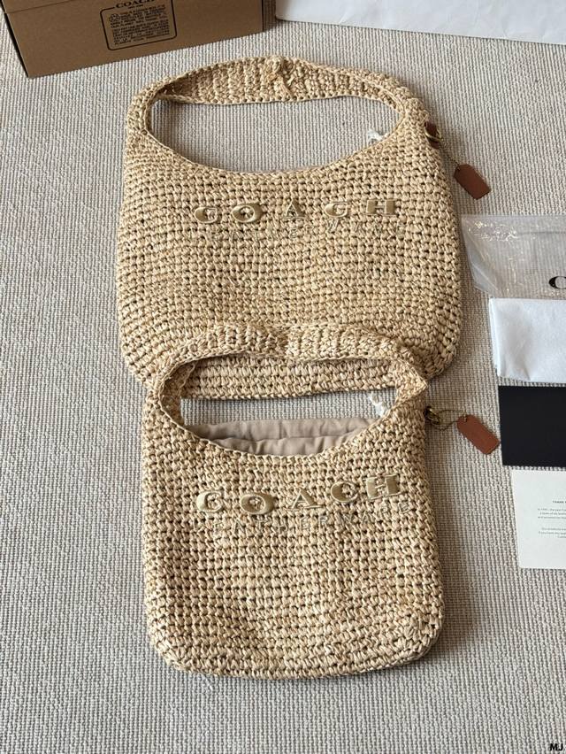 coach Brooklyn 28 Straw Bag I Saw Coach Brooklyn Has A Straw Bag I Fell In Lo
