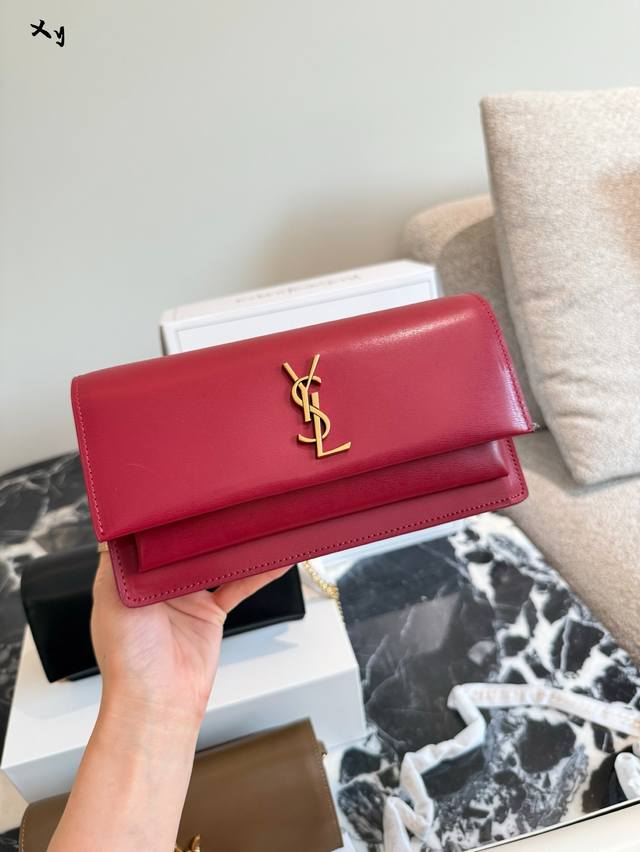 ysl New Sunset V High-End And Fashionable New #Saint Laurent New 24Cm Double
