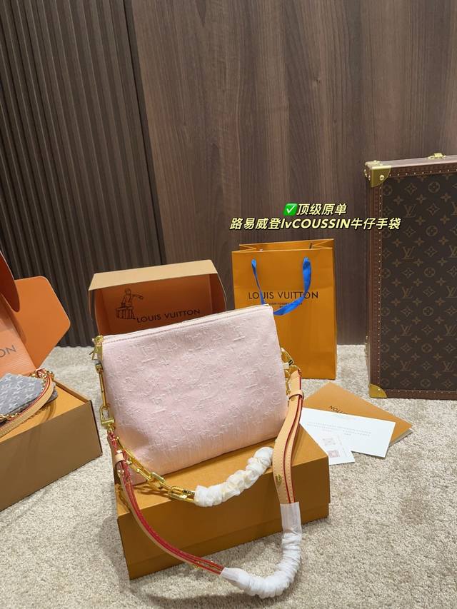 Top Original Order With Folding Box Large Size 26.20 Louis Vuitton Lvcoussin Den