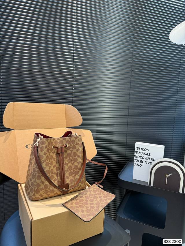 With Folding Box Coach Bucket Retro Series - Versatile Artifact Original Fabric