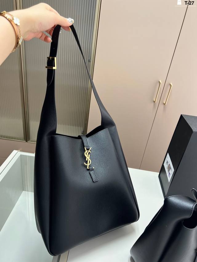 Big Ysl Hobo Tote Bag A Must-Have Item For Travel Large Capacity T-27 Size 21 21