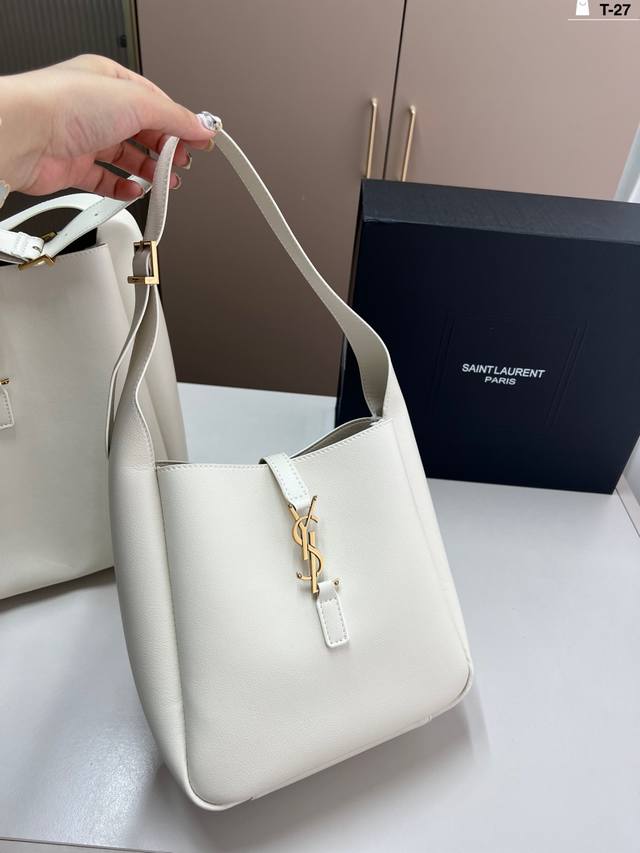 Small Ysl Hobo Tote Bag A Must-Have Item For Travel Large Capacity T-27 Size 21