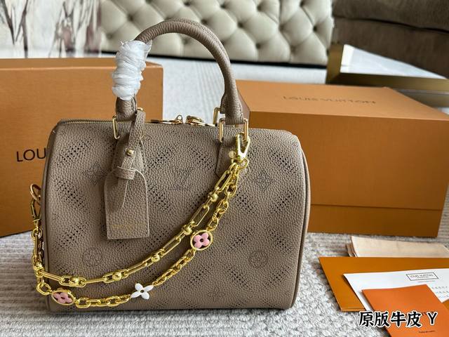 Hollow Pillow Bag Lv New Speedy 25 Pillow Bag Lv New Series Pillow Bag Handbag,