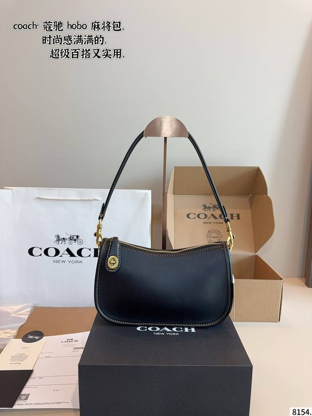 With Gift Box. Coach. Underarm Bag Crescent Bag Real Name Confession The Upper B