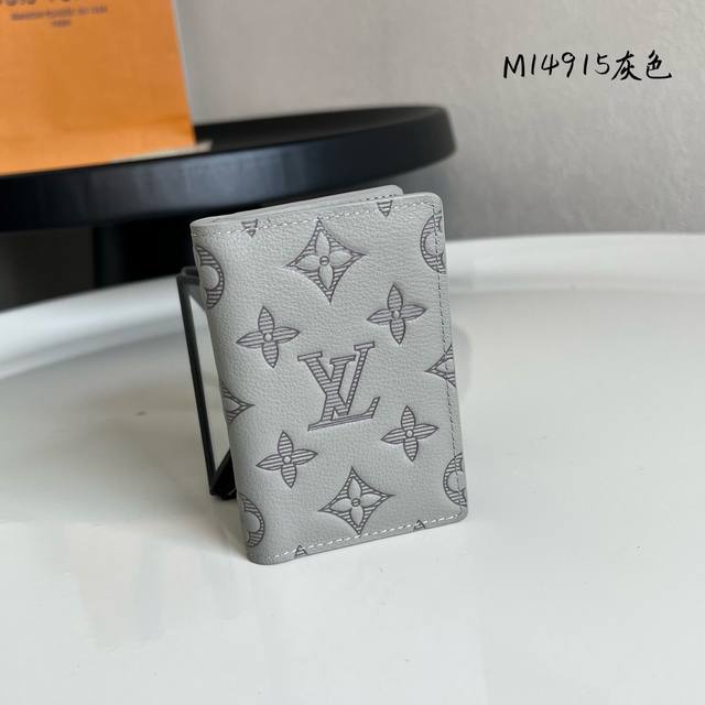 Original boutique M14562 Monogram Red Cherry Magnetic Phone Card Holder This Mag