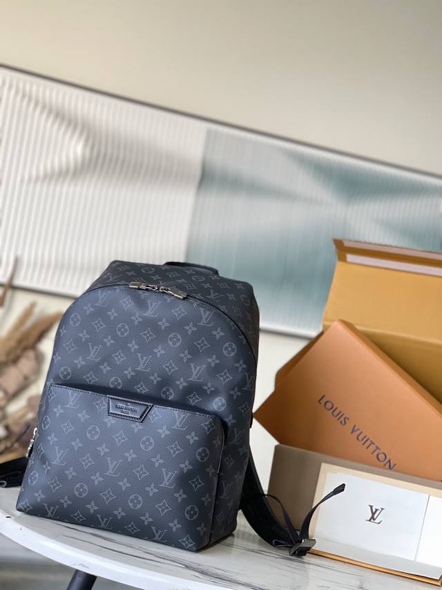 Top-grade leather original single real shot Discovery Small Backpack 30230 Disco