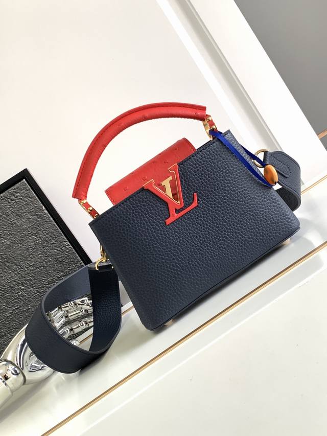 Lu92 Lv Louis Vuitton all-match smooth Lv letter four-claw white love diamond op