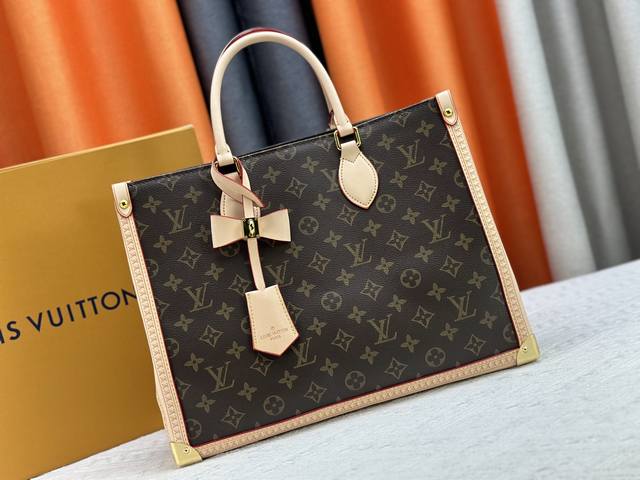 Lv two-in-one denim basket tote bag High-value trendy and fashionable girls must