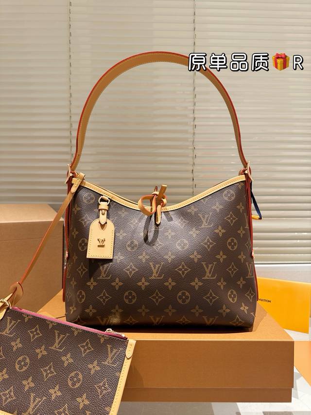 Lv Louis Vuitton Onthego series tote bag New embroidered shoulder strap jungle b
