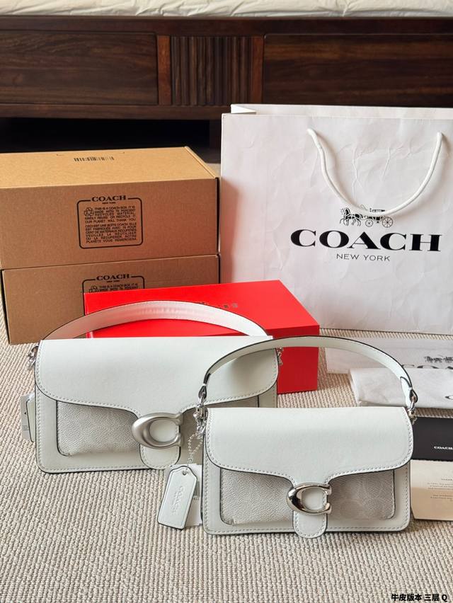 with box Coach Bucket Retro Series - All-match artifact Original fabric feels gr